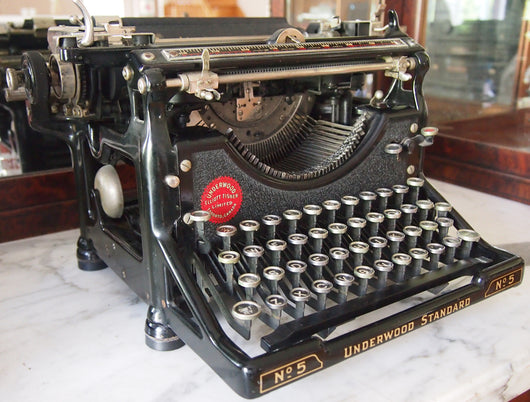 Underwood # 5 Typewriter